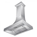 36 in. Stainless Finish Indoor Wall Range Hood J2650
