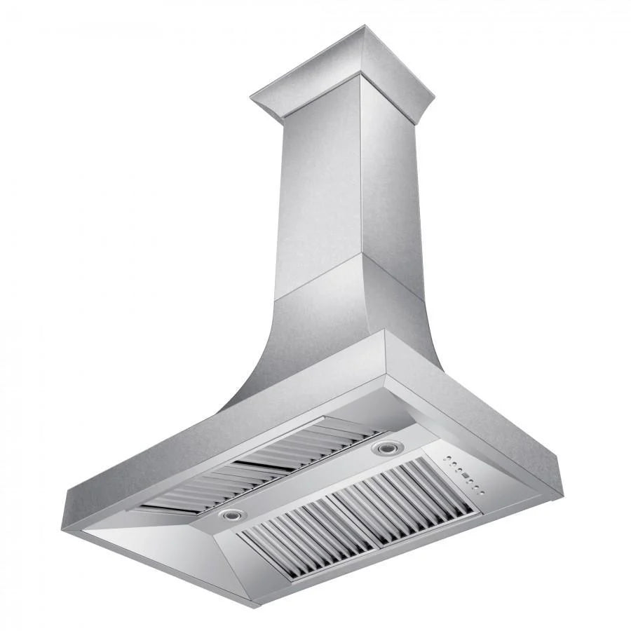 36 in. Stainless Finish Indoor Wall Range Hood J2650