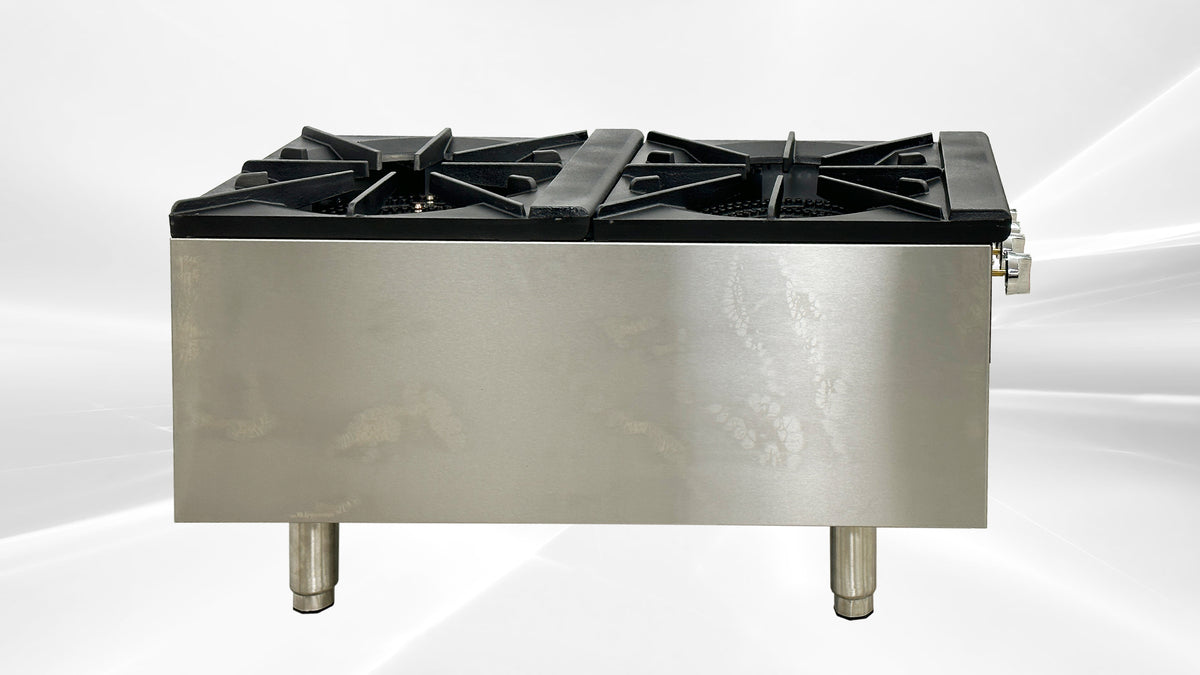 18ins Double Hole Stock Pot Range Y53061