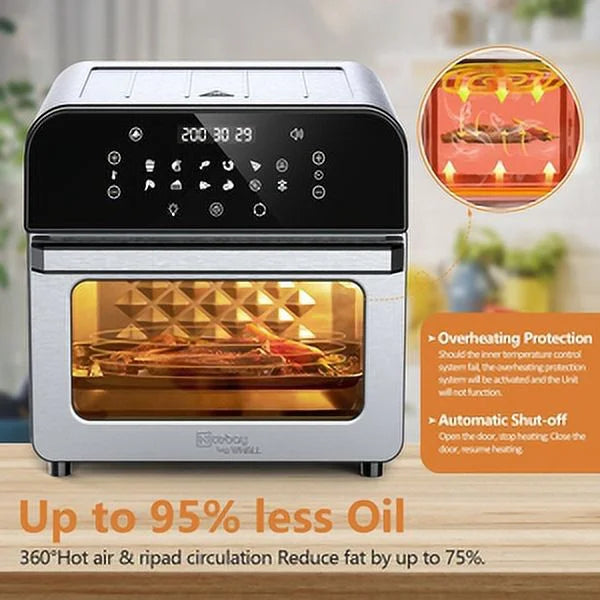 12QT 12-in-1 Air Fryer Convection Oven with Accessories F752
