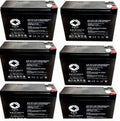 12V 10Ah Replacement Battery (6 Pack) C491930