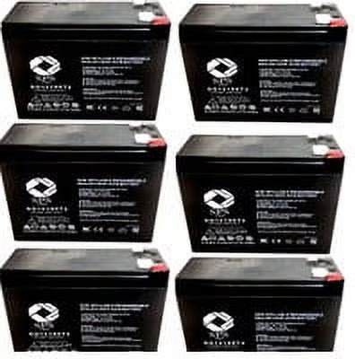 12V 10Ah Replacement Battery (6 Pack) C491930
