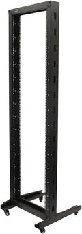 42U 2-Post Open Frame Server Rack with Casters N9079