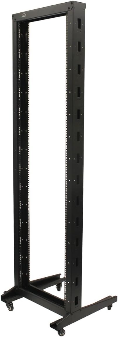 42U 2-Post Open Frame Server Rack with Casters N9079