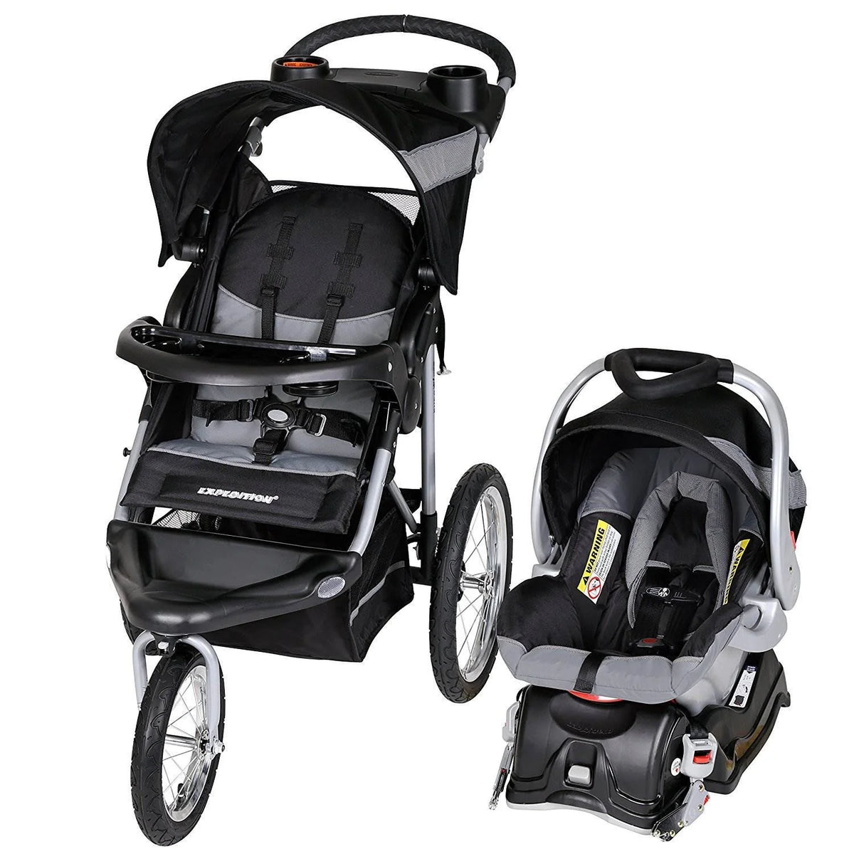 White Travel System Stroller M35279