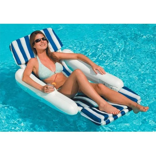 White Padded Luxury Lounge 32.0in. x 50.0in. M501566