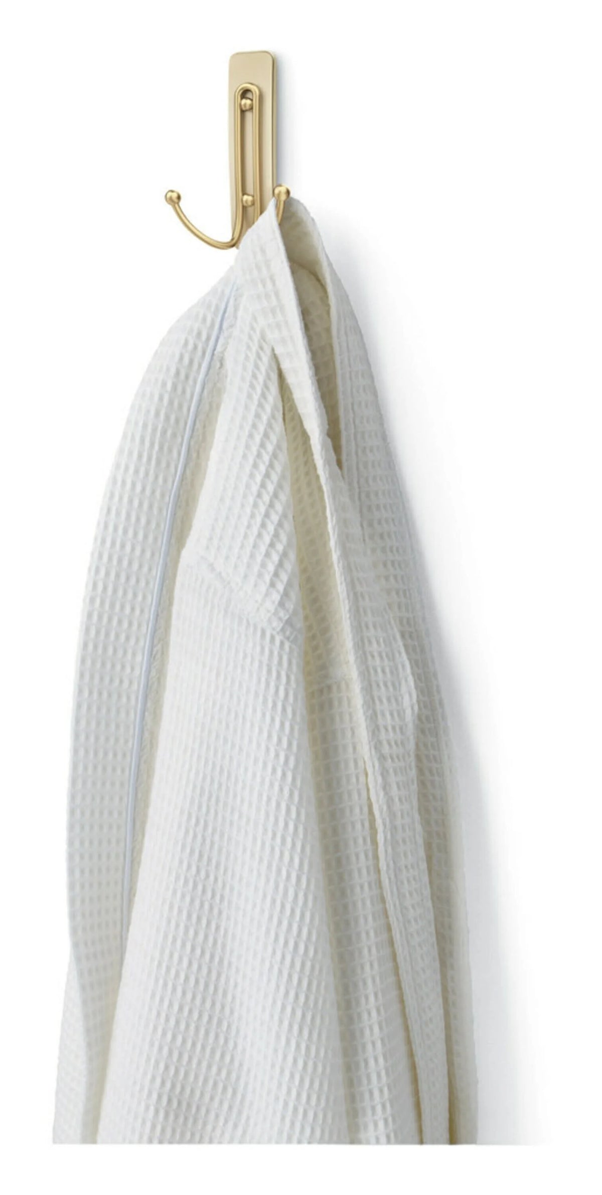 Brass Finish Double Hook 2 Pack F29621