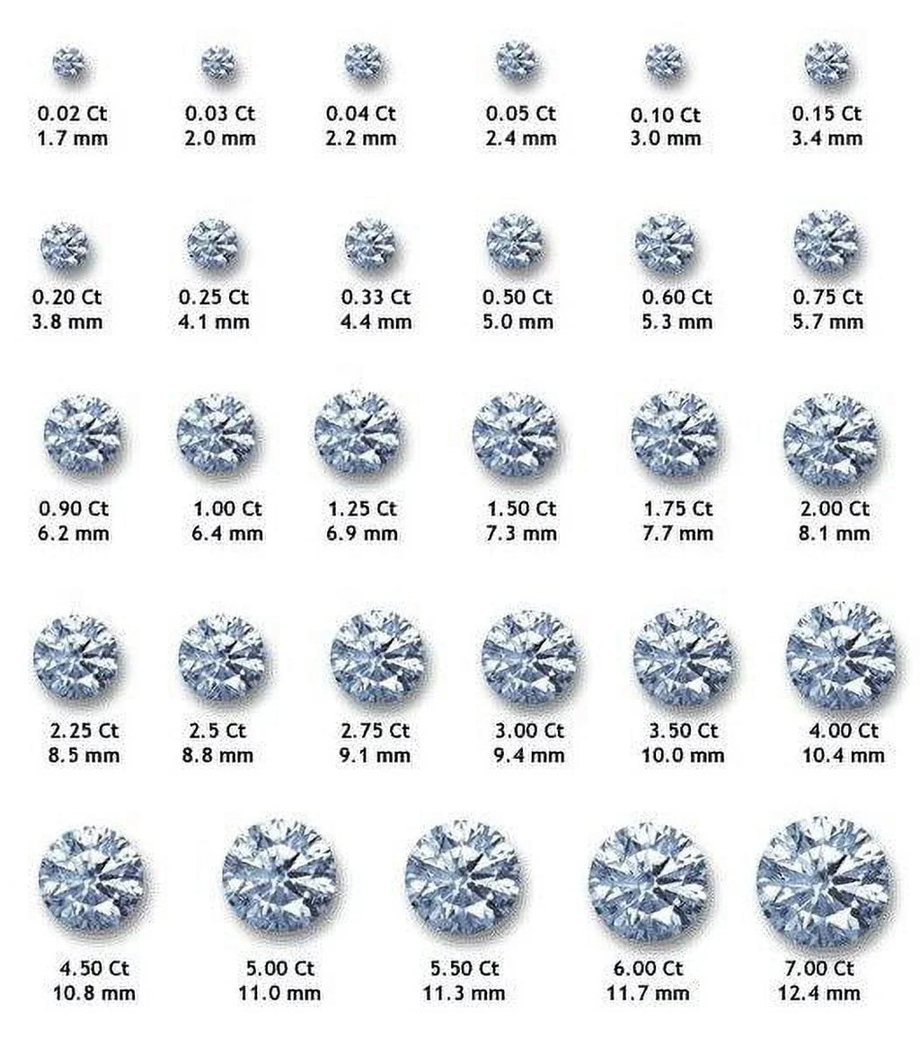 1 Carat Solitaire Round Moissanite Stud Earrings Screw Back Z363176