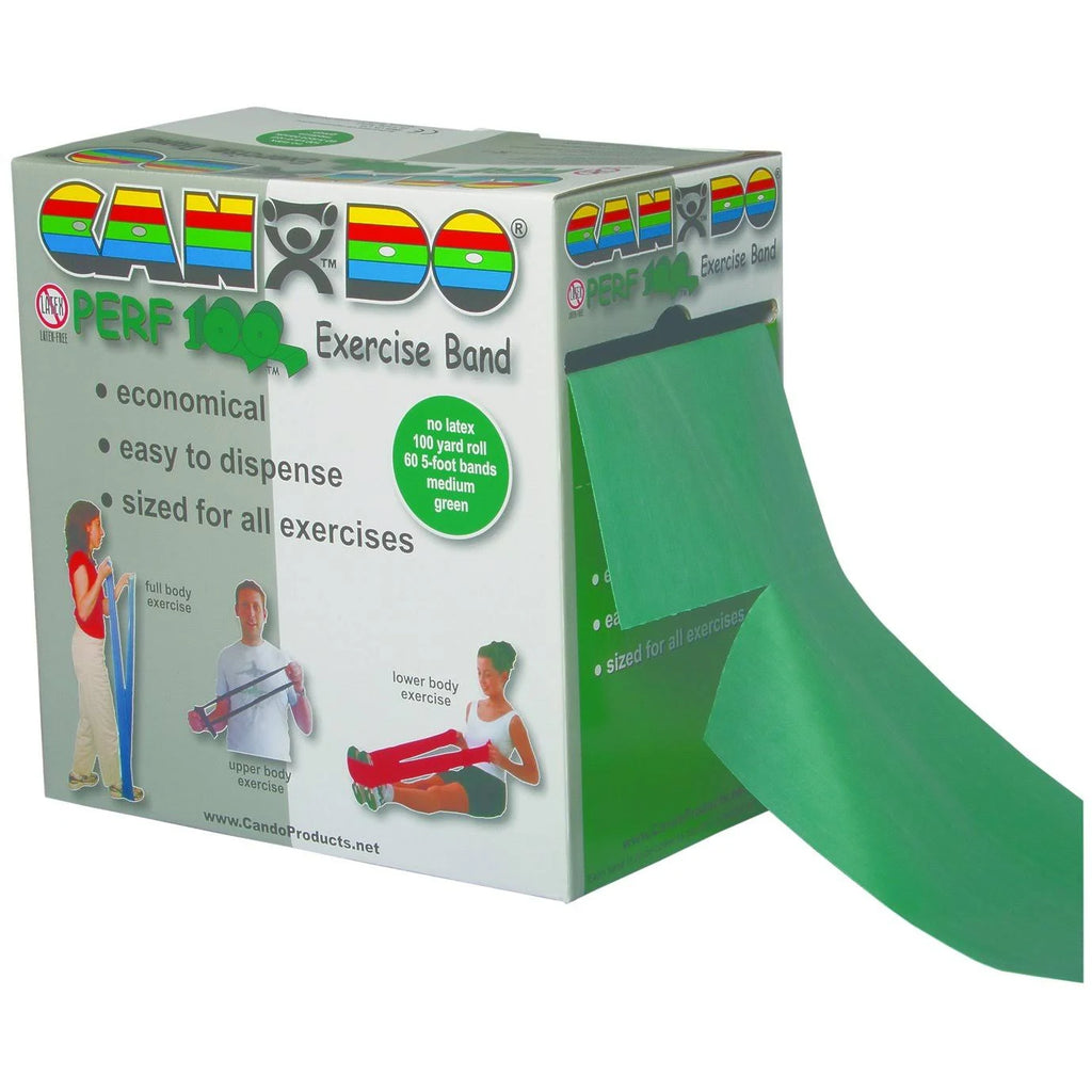 Latex Free Exercise Band 100 Yard Roll Red Light C933