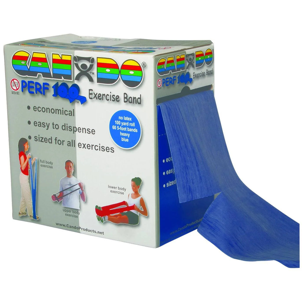 Latex Free Exercise Band 100 Yard Roll Red Light C933