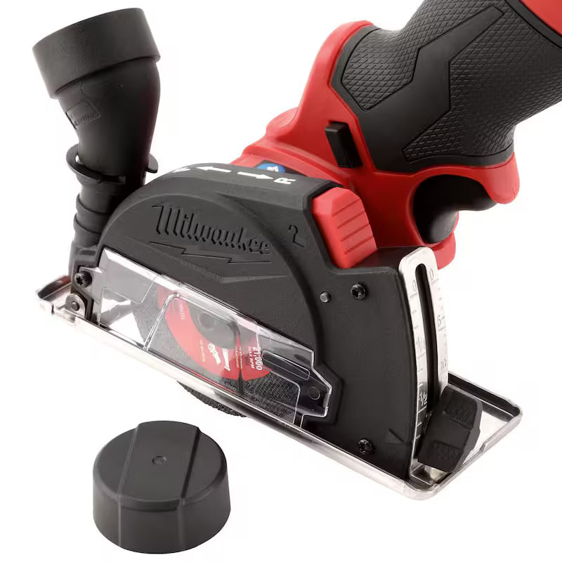 12V Brushless Cordless Cut Off Saw with 6-Pack Metal Cut Off Wheels Q997812