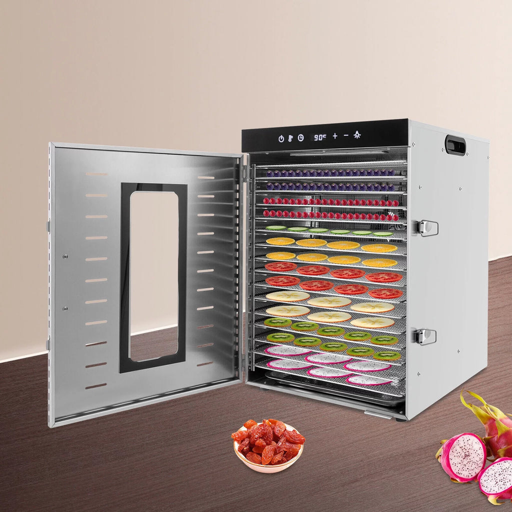 16 Trays Stainless Steel Food Dehydrator C729120