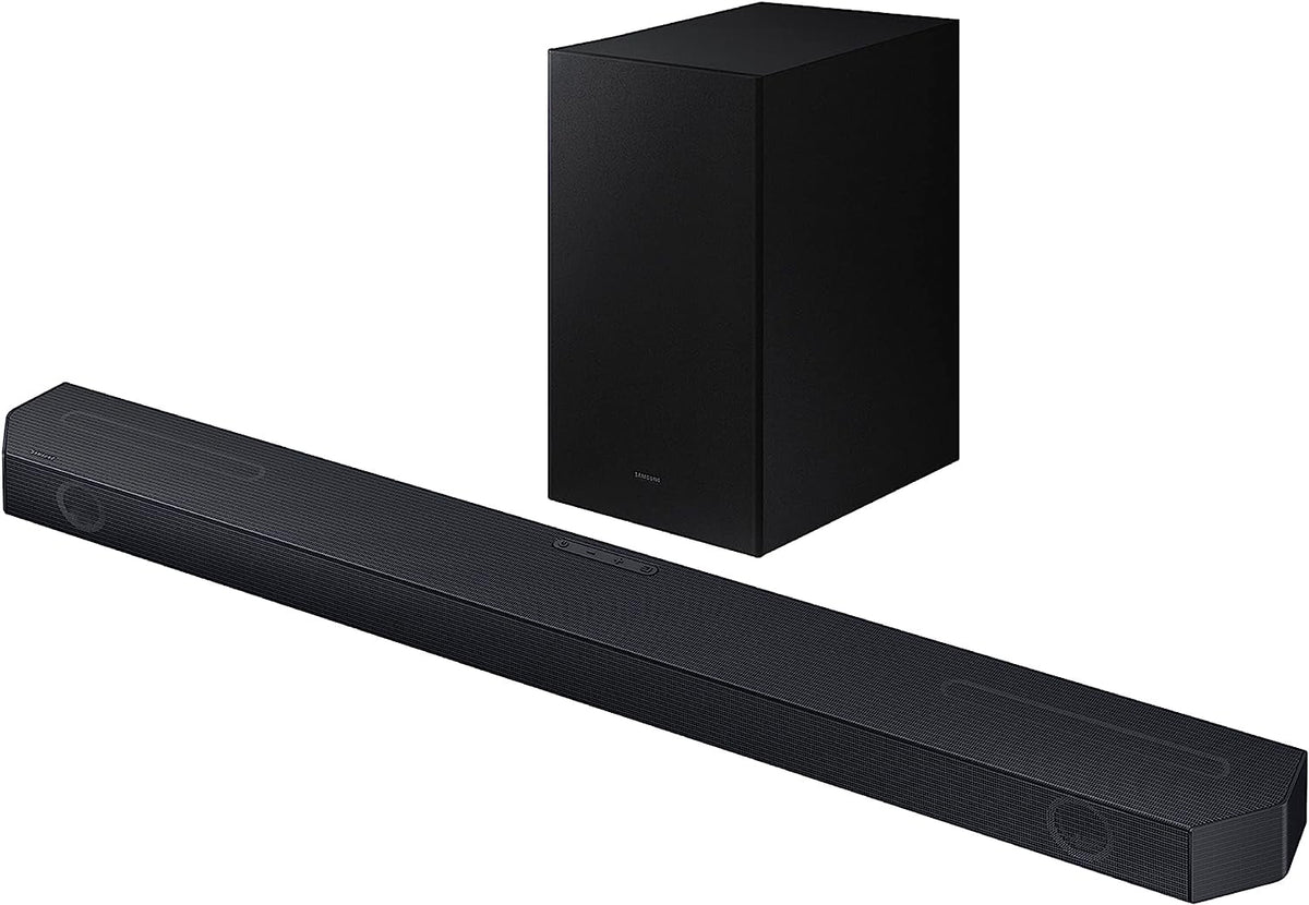 43 Inch Neo QLED Smart TV with 4K Upscaling and 3.1.2ch Soundbar with Subwoofer with Dolby Atmos E41219