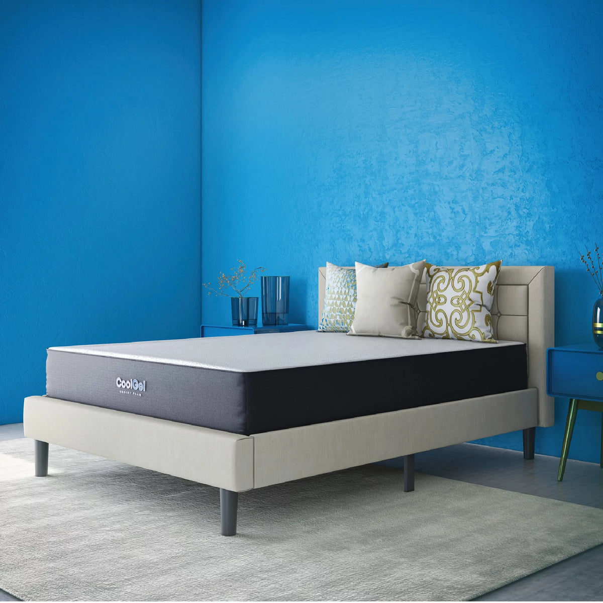10 Gel Memory Foam Mattress Queen K38796