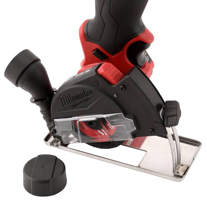 12V Brushless Cordless Cut Off Saw with 6-Pack Metal Cut Off Wheels Q997812