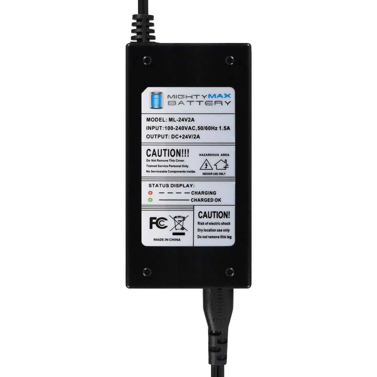 24V 2A Scooter Charger O872