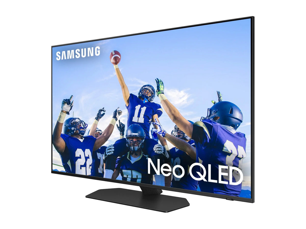 43 Inch Neo QLED Smart TV with 4K Upscaling and 3.1.2ch Soundbar with Subwoofer with Dolby Atmos E41219