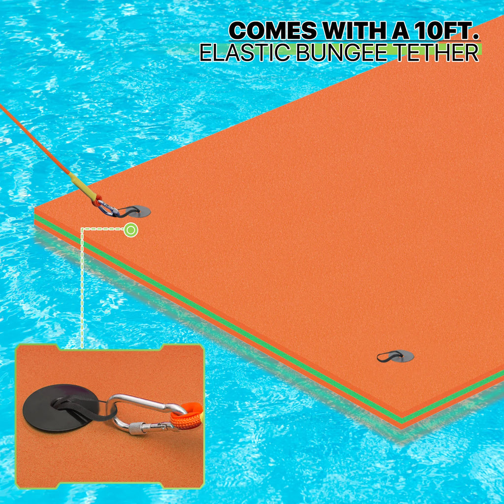 18' x 6' 3-Layer XPE Foam Water Floating Mat H853
