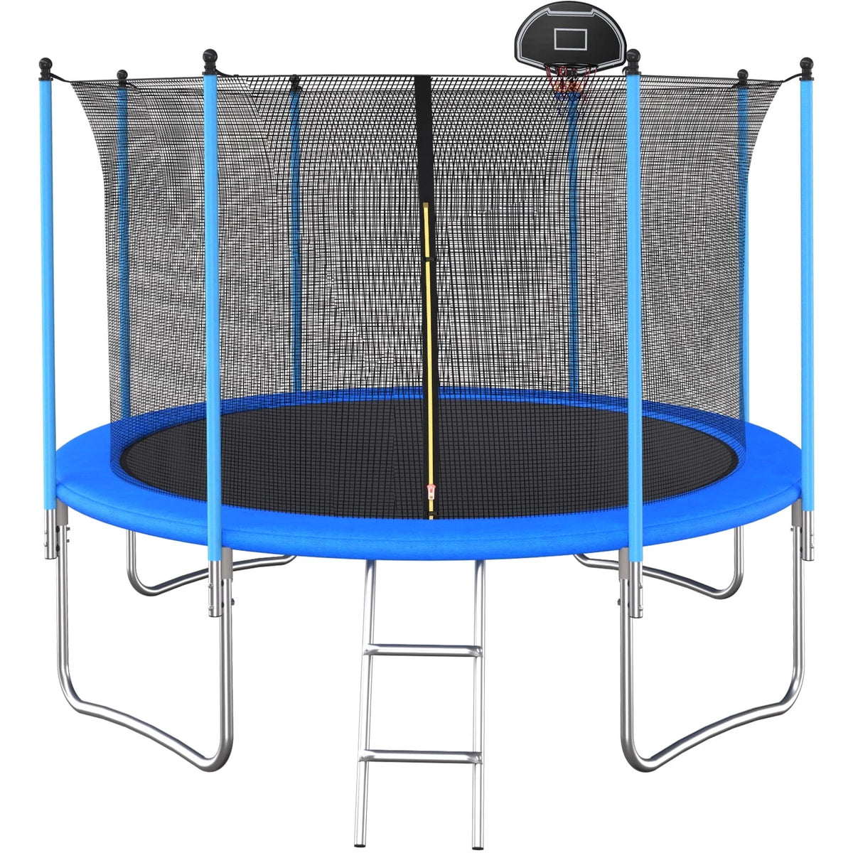 10FT Outdoor Trampoline with Safety Enclosure Net X5863