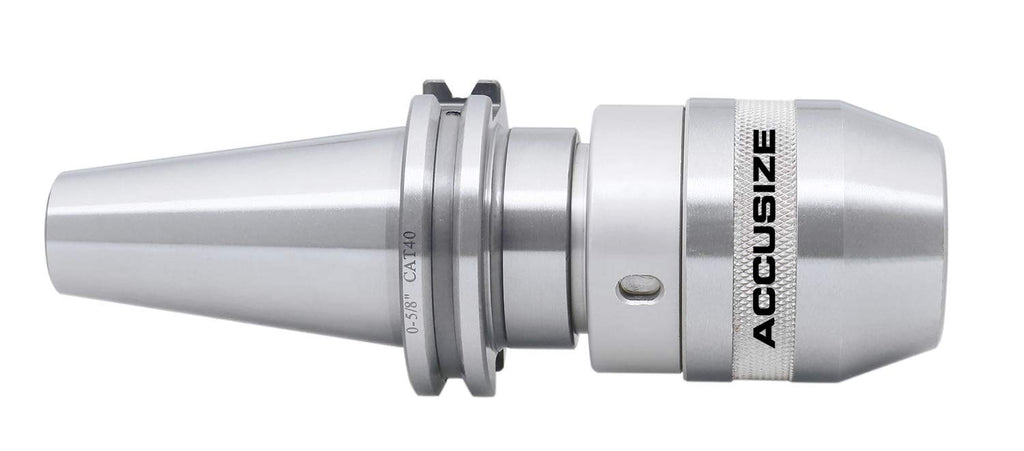 0-5/8'' Cat40 CNC Integral Keyless Drill Chuck S244040