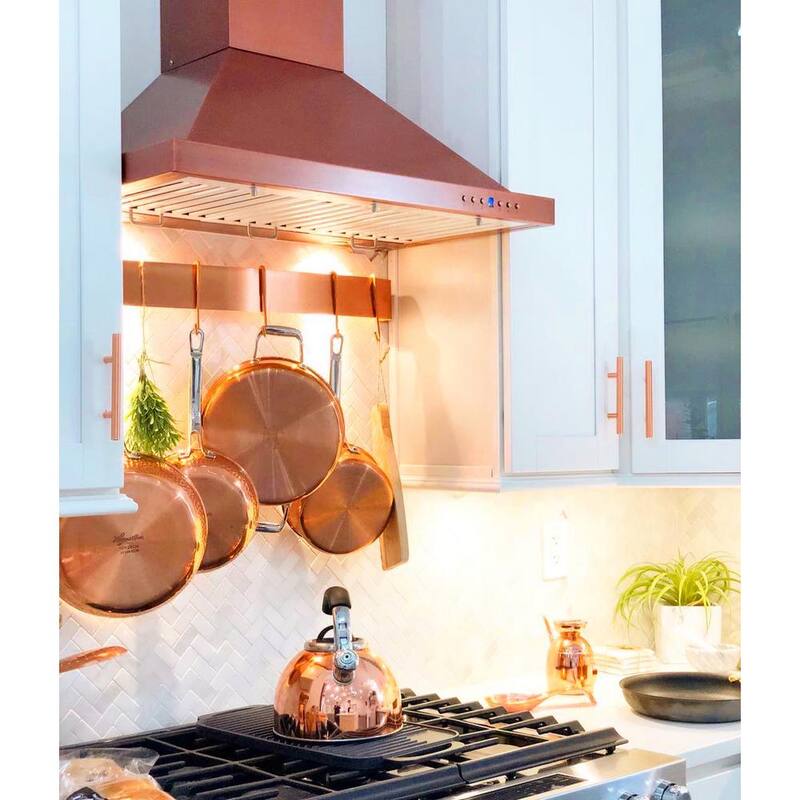 400 CFM Convertible Wall Mount Range Hood T79907